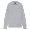 Hackett Slim Fit Logo Long Sleeve Polo