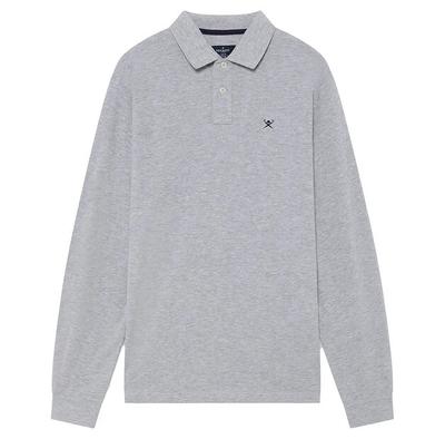 Hackett Slim Fit Logo поло с длинными рукавами