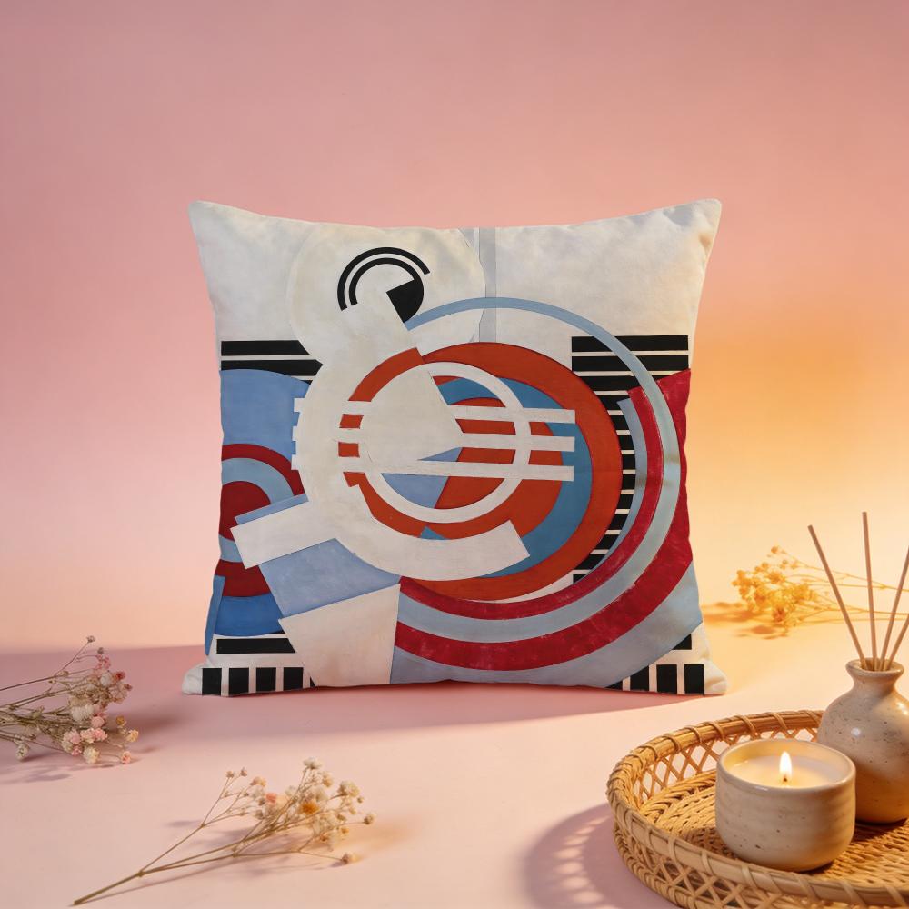Fashion FFrantisek Kupkaful Cushion Cover Comfortable Durable Pillow Cover MultiScene for Home Office Car Sofa