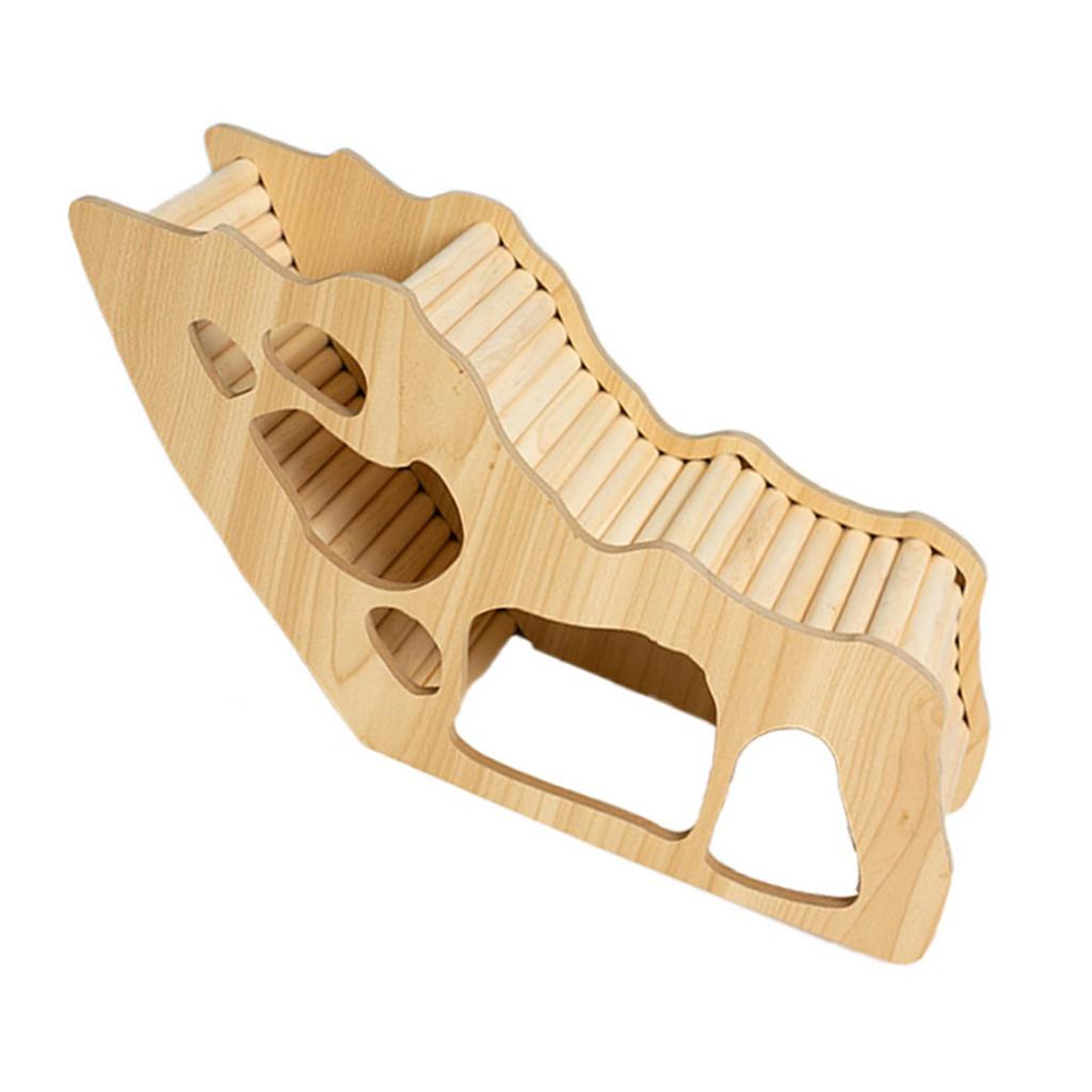 Лестница для лазания хомяка, укрытия, место обитания для маленьких животных, убежище, туннель для песчанки, развлечение для маленького питомца