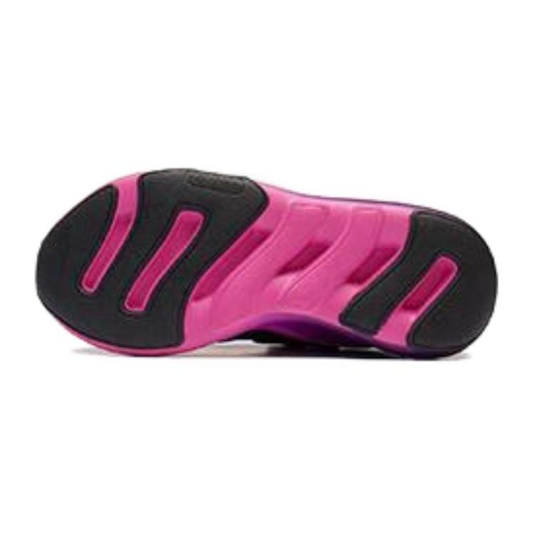 Li Ning Kids Удобные Универсальные Модные Нескользящие Износостойкие Дышащие Низкие Повседневные Туфли Детские Кроссовки Черные Фиолетовые YKCS176-25