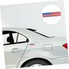 Anneome Наклейка для украшения автомобиля Металлический набор наклеек для автомобиля Легко наносится Наклейка с флагом для автомобиля