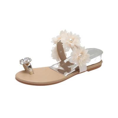 2024 Летние милые нескользящие сандалии с бантом, тапочки, мюли, повседневные женские шлепанцы 2024 года, сетчатые пляжные шлепанцы, Pantuflas