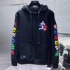 8318 CHROME HEARTS 2026 Новый Весенне-Осенний Большой Размер Тонкий Стиль Классический Стиль Худи с Капюшоном с Логотипом для Пар