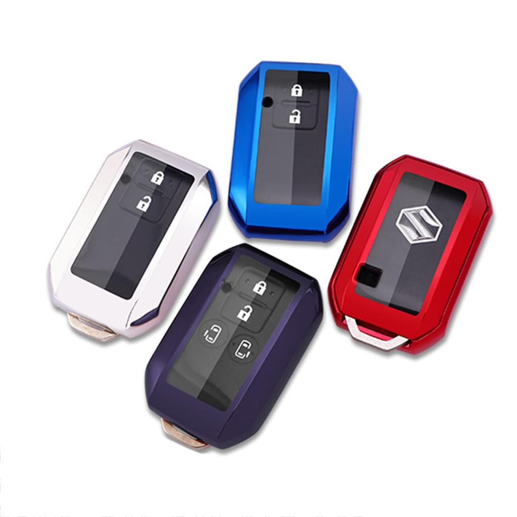 [MORI SAWA] Suzuki Suzuki Smart Key Case, TPU Material, Key Case, 360 Degree Key