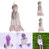 Cute Colorful Unicorn Hats For Kids Cozy Knitted Capes Handmade Scarves Winter Accessories