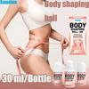 Sumifun 30 ML Powerful Body Shaping Firming Roll Bottle All Skin Types - Lifts & Tightens,Moisturizes Smooth,Female Skin Shaping for Waist Arms Legs