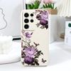 Чехол для телефона 'Цветы пионов' для Samsung Galaxy S25 FE S24 S23 S22 S21 S20 S10 S10E Ultra Plus FE Note 20 Ultra Plus