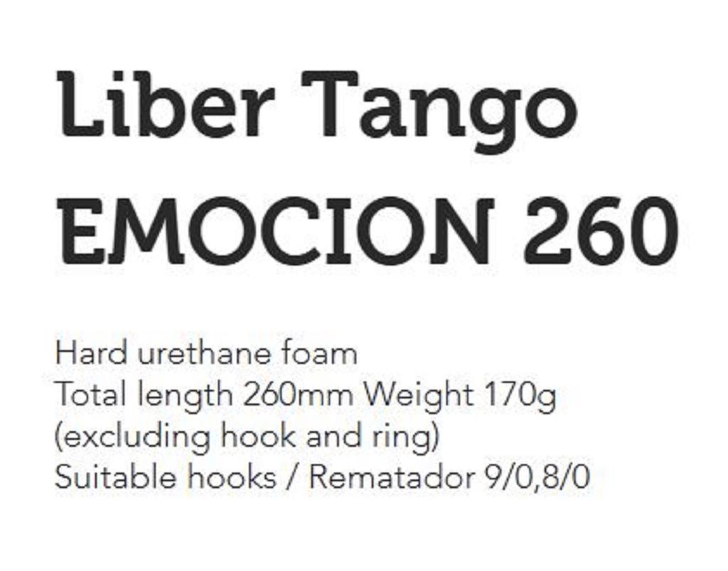 Fish Trippers Village Liber Tango 260mm 170 Grams Floating Lure 15 (7794)