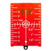 Plastic Lase Target Card Plate For Green Red Lase Level Plate Laser Target