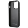 Amg Amhcp14Lgsebk Iphone 14 Pro 6.1 Black/Black Hardcase Leather Debossed Lines