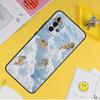 Чехол с мультяшным принтом ангела для Samsung Galaxy A34 A35 A14 A15 A25 A53 A33 A13 A52 A32 A12 A51 A71 A54 A55