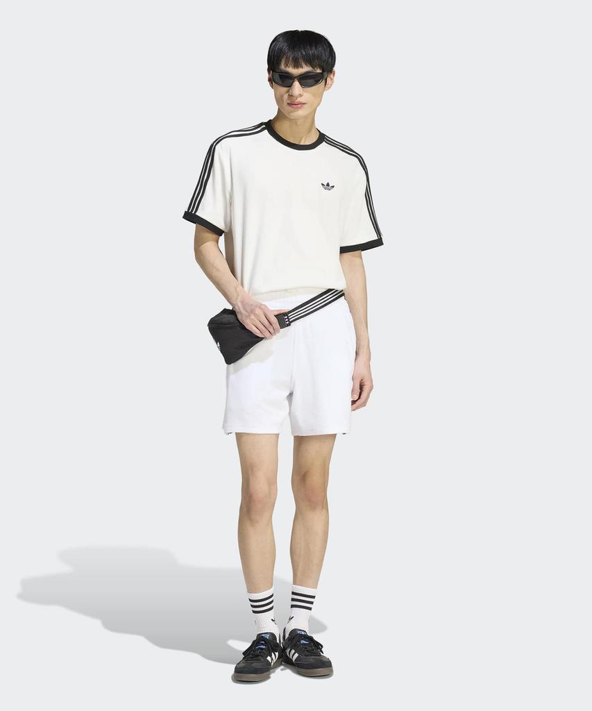 adidas Хлопковая футболка Cali - Облачно-белый:Черный / Kw7400