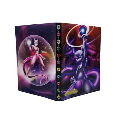 Новая игра Pokemon Книга для карт Pokemon Книга для хранения карт Pokemon Сетка 4x4 3D Книга для коллекции карт Pokemon