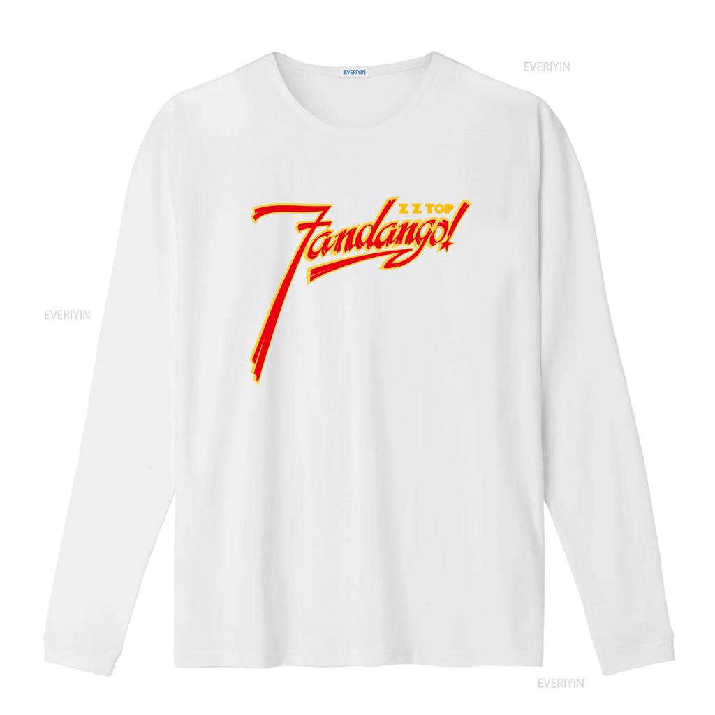 ZZ Top Fandango Album Logo Mens Rock Music Band Merch T Shirt Stylish Comfortable vintage Washed Casual fashion Unisex