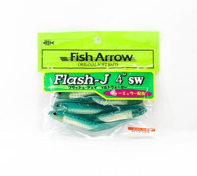 Fish Arrow Мягкая приманка Flash J SW 4 дюйма 5 штук в упаковке #131 (1261)