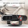 Yousheng Portable Car Heater 12V Fast Heating Cooling Fan 360-degree Rotatable Multi-Level Adjustment Car Defogger