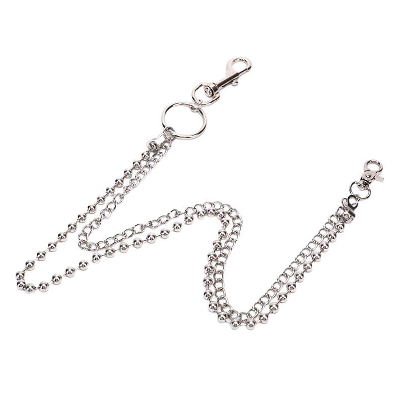 Панк Женщины Мужчины Цепочка Брелок Рок Брюки Брюки Жан Хип-Хоп Декор Подарок