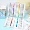 Drawing 12/24/36/48/60 Colors Acrylic Marker Painting Multicolor Markers Brush Pens Set  Scrapbook