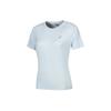 Comfortable Breathable Soft Quick-Dry Short Sleeve T-Shirt Women Tops Light-Blue 2012C833-400