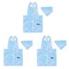 Back Cross Apron Water Repellent No Iron Moonlight Butterfly 3 Piece Set Girls Cute Kids Apron Triangle Scarf Set Kids Apron