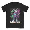Игровая футболка Deltarune Летняя Популярные футболки Мужские Хлопок Круглый вырез Свободный крой Короткий рукав Y2K Ретро Топы
