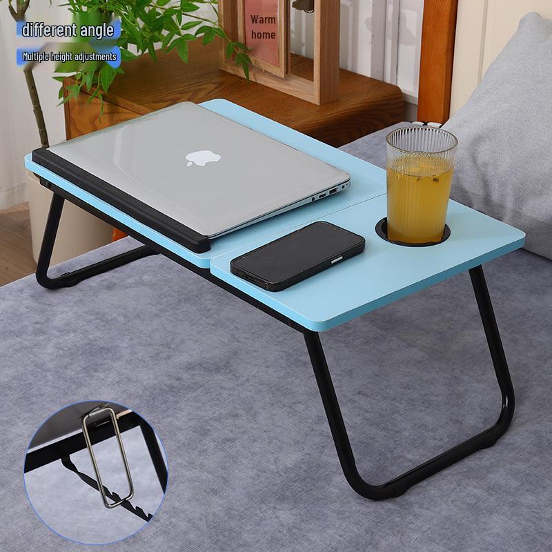 Складной шестискоростной прикроватный столик: Многофункциональный письменный стол и подставка для ноутбука