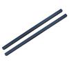 Black Steel Square Bar SS400, 12.7mm X 12.7mm X 300mm, Set of 2, Yakitori Tetsukyu