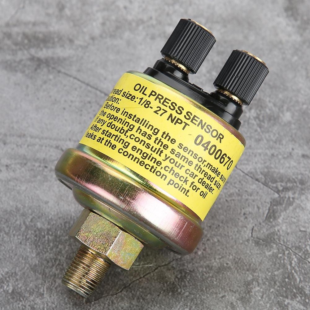 Универсальный датчик давления масла двигателя с резьбой 1/8 NPT для неоригинального манометра