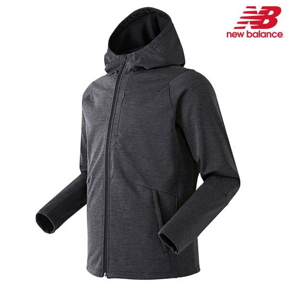 New Balance New Balance Hoodie Nbmd846131 Gr After Brushed Membrane