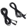 2.5mm Male To 2.5mm Female Jack 90 Right Angled Male To Female Audio Adapter Speaker Cable Cord Jack for Headphone