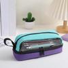 Canvas Pen Pouch Large Capacity Pencil Case Fashion Stationery Bag  Signature