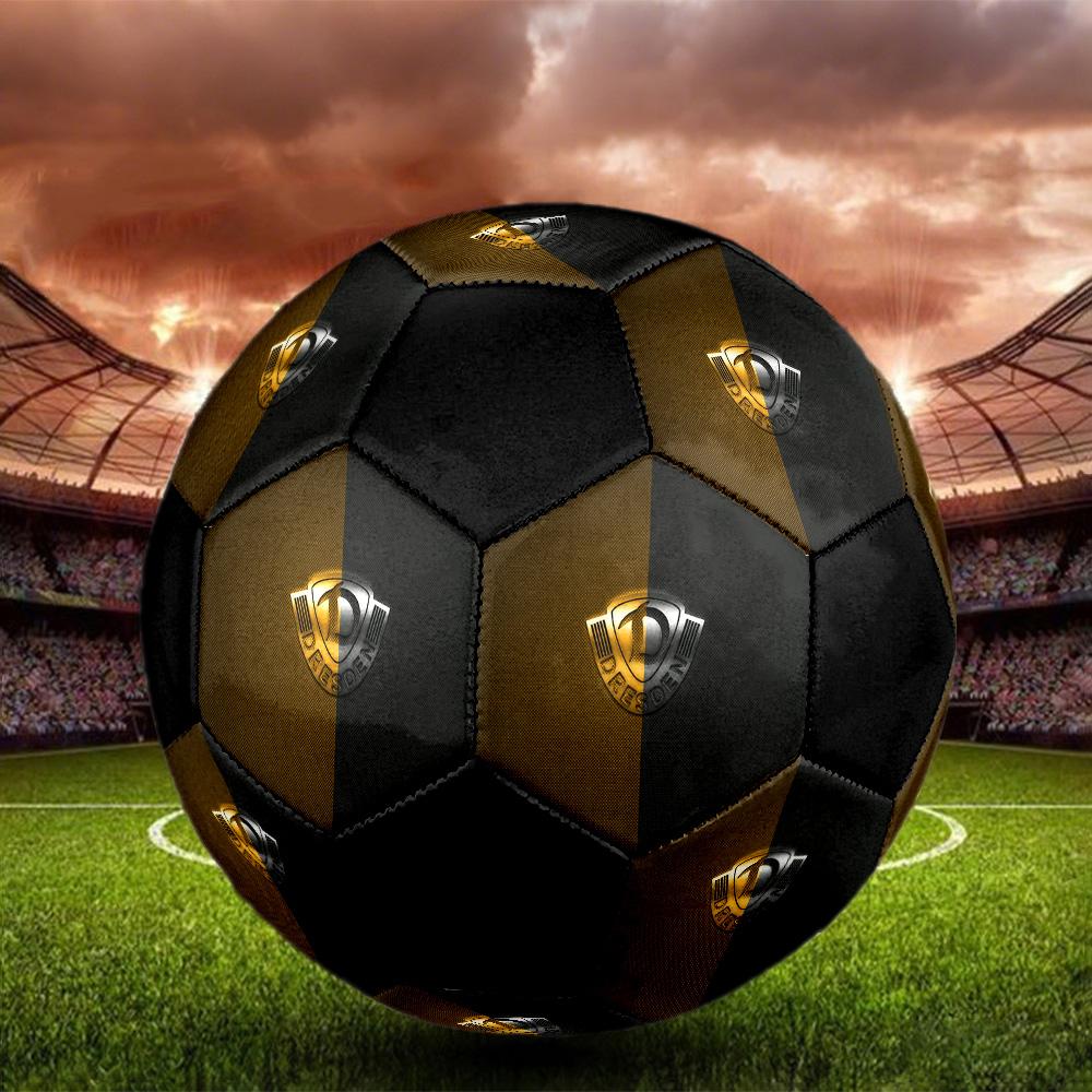 SG Dynamo Dresden Soccer Ball Colorful All Ages Machine Stitched PVC Competition Ready Durable High-Bounce.SIZE5