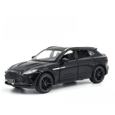 Литая модель автомобиля 1/32 Aston Martin DBX со звуком и светом Коллекционная миниатюрная машина Детская игрушка-машина для мальчика Подарок на день рождения