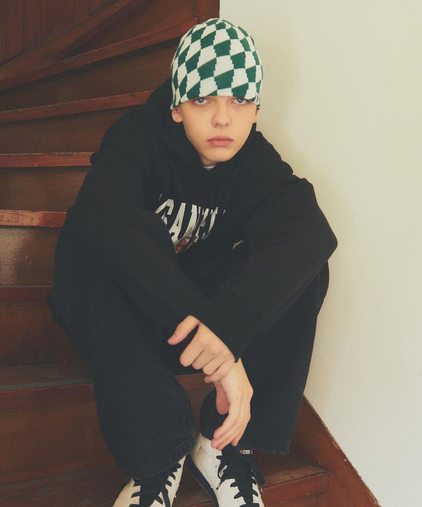 VISION STREETWEAR Vsw Шапка в клетку Зеленая
