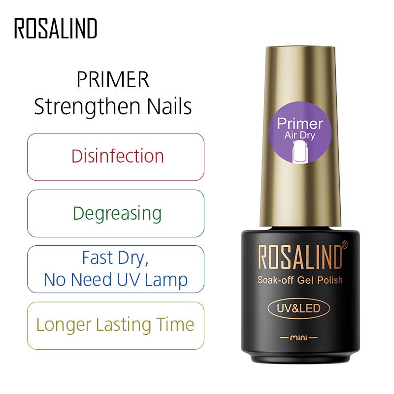 ROSALIND Base Top Coat Matt Top Coat Gel Nail Polish All Function Gel Polish For Nail Care
