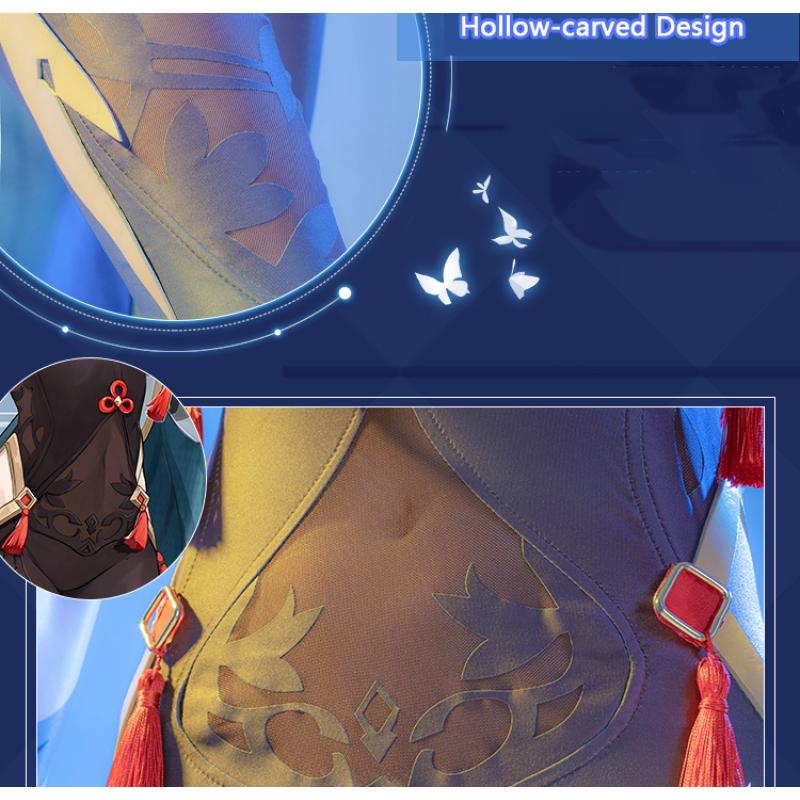 Костюмы для косплея Shenhe, аниме-фигурка, костюм на Хэллоуин для женщин, парик, сексуальный костюм, вечерние униформы, комбинезоны