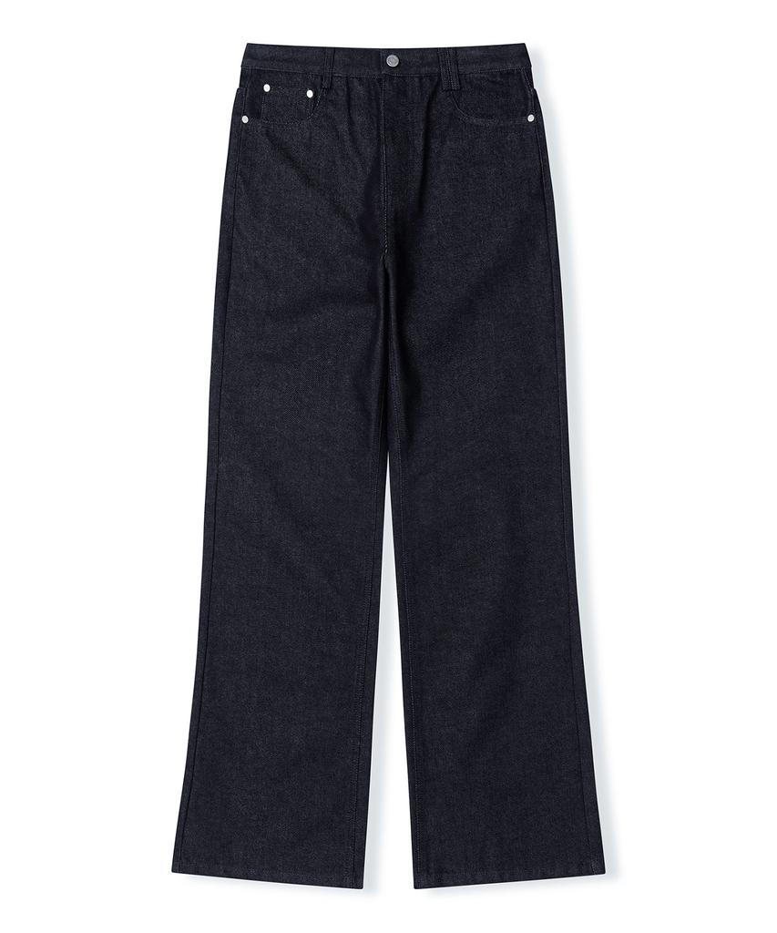 DECET Loose Flared Jeans Dcpt066Cpindigo