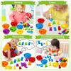 Counting Animal Matching Games Color Sorting Toys Preschool Learning Educational Sensory Training Montessori Toy For Kids