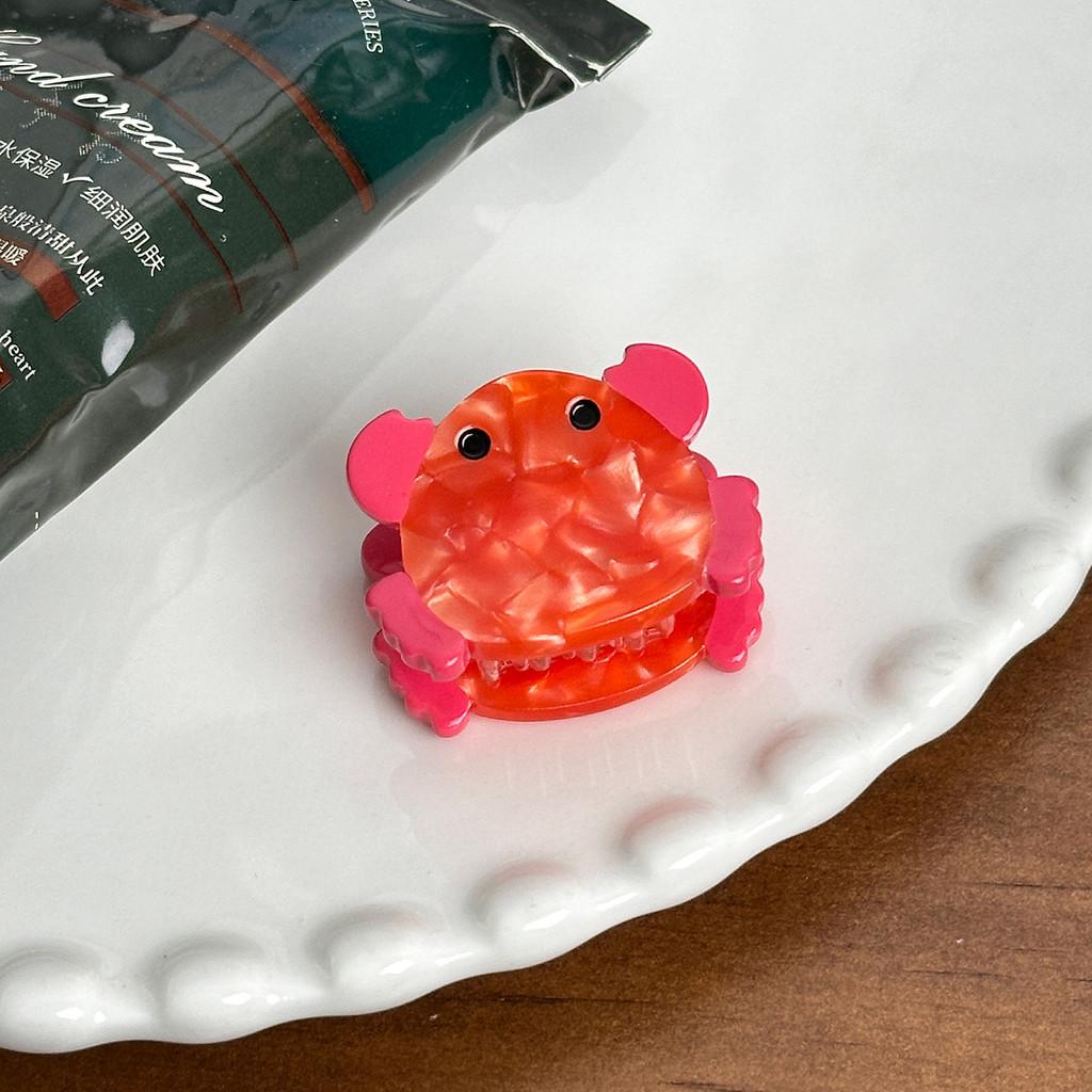 Очаровательные мини-заколки-крабики с морскими существами, уникальный дизайн для женских аксессуаров для волос