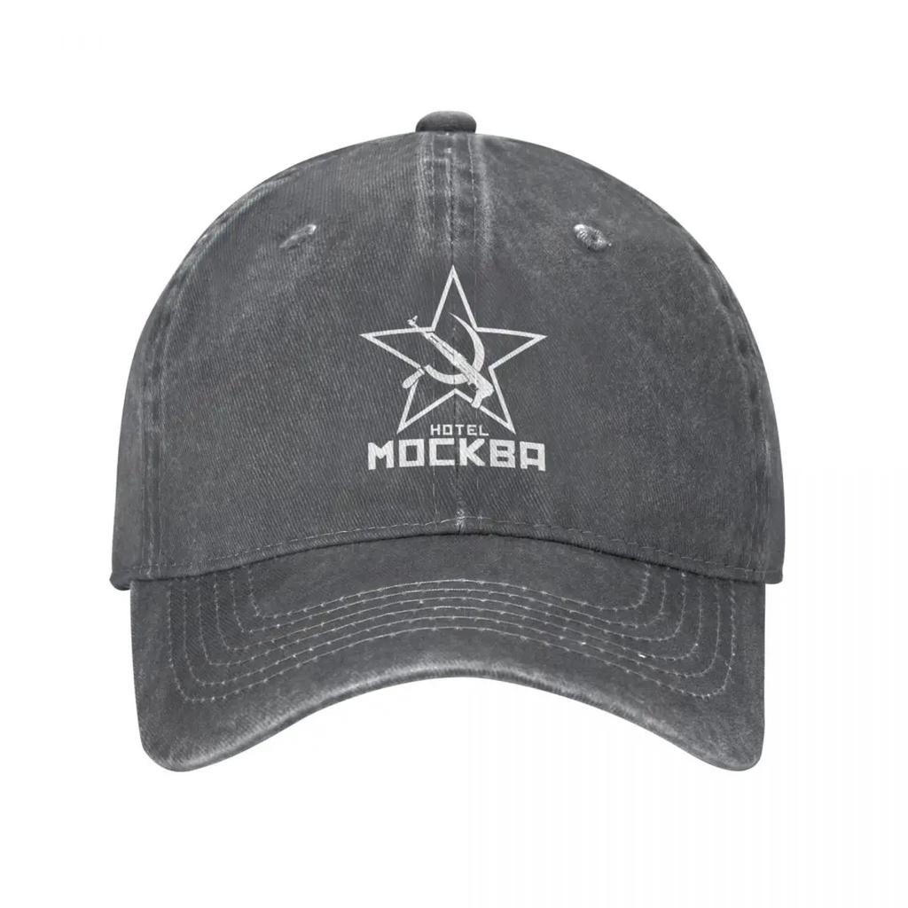 Fashion Black Lagoon Hotel Moscow Baseball Caps Unisex Distressed Denim Snapback Hat Ak47 Gun Russian Rifle Weapons Outdoor Caps