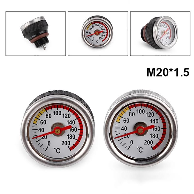 CQJB Motorcycle Modified M20x1.5 Oil Temperature Gauge