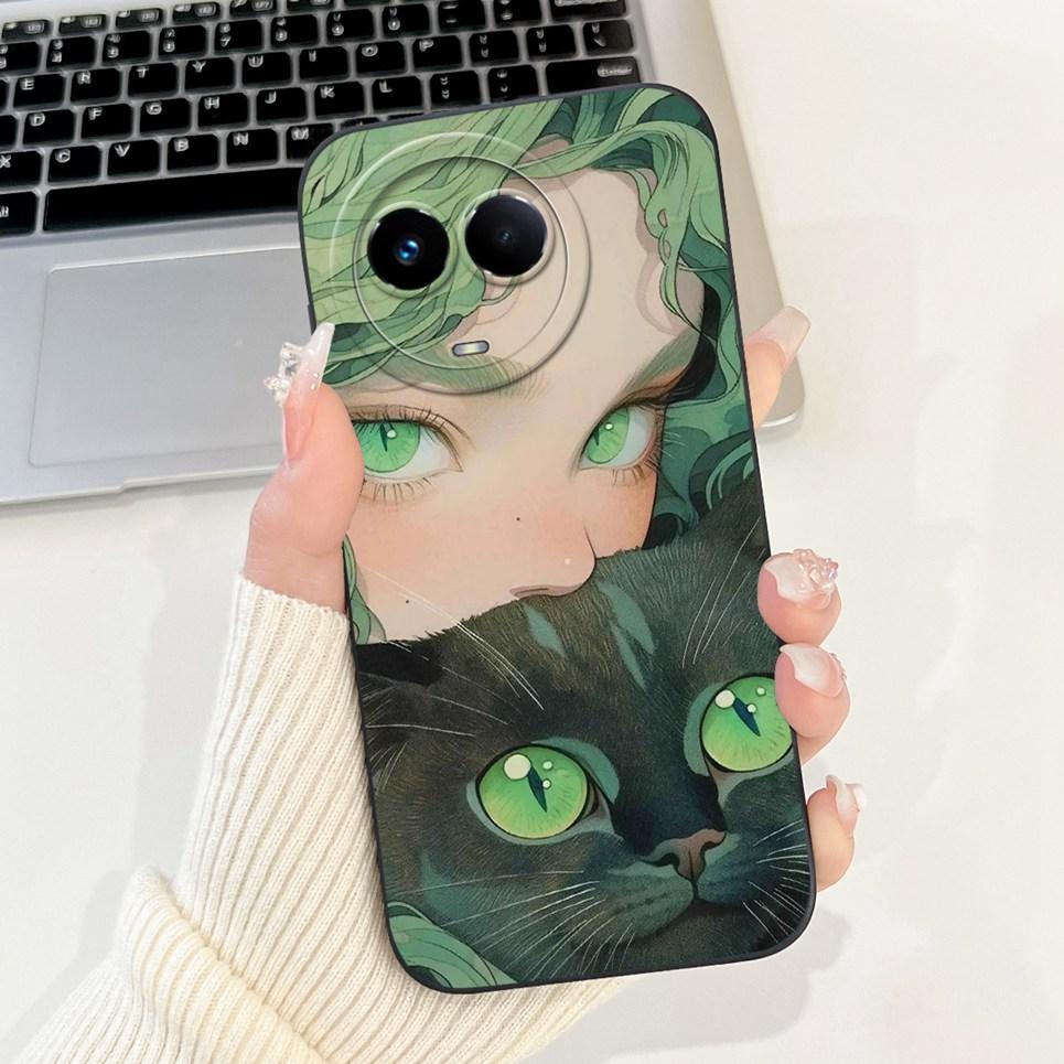 Case For Realme 11 4G 5G 11 Pro Plus 11x Phone Case RMX3780 RMX3751 RMX3636 Soft Silicone Cartoon Back Cover Camara Protection