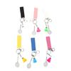 Badminton Keychain Unique Colorful Delicate Keyrings for Valentine Anniversary Birthday Gifts