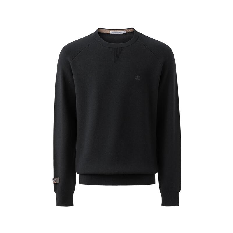 GIOVANNI VALENTINO Men's Cashmere Blend Round Neck Knit Sweater