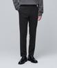 MUSINSA STANDARD Heavyweight Fleece-Lined Tapered Hidden Elastic Waist Length Slacks [Dark Gray]