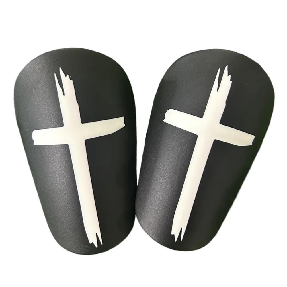 1 Pair Shin Pads EVA Cross Soccer Miniature Shin Guard Shock Absorbing Mini Shin Guards Lightweight for Kids Youth and Adults 1