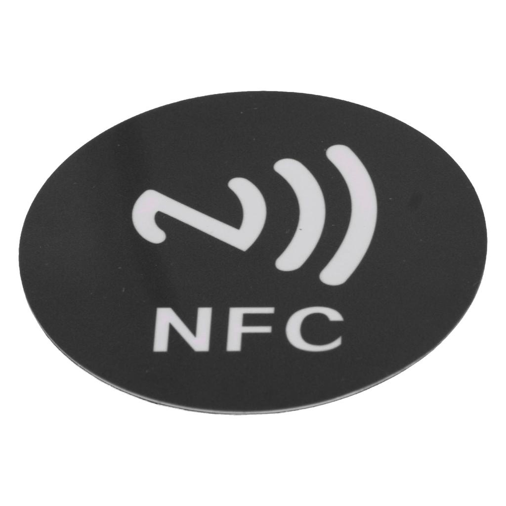 20pcs NFC Stickers 125KHz Anti Interference ID Phone NFC Sticker for Access Control Home Assistant Black