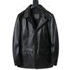 Chinese Size Men Leather Jacket Genuine Cowhide Spring Autumn