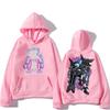 Толстовка с капюшоном Jinx Arcane с рисунком из мультфильма в японском стиле в стиле аниме, зимняя, Harajuku, милая одежда, повседневные свитера Moletom Kawaii, толстовки и свитшоты для мужчин